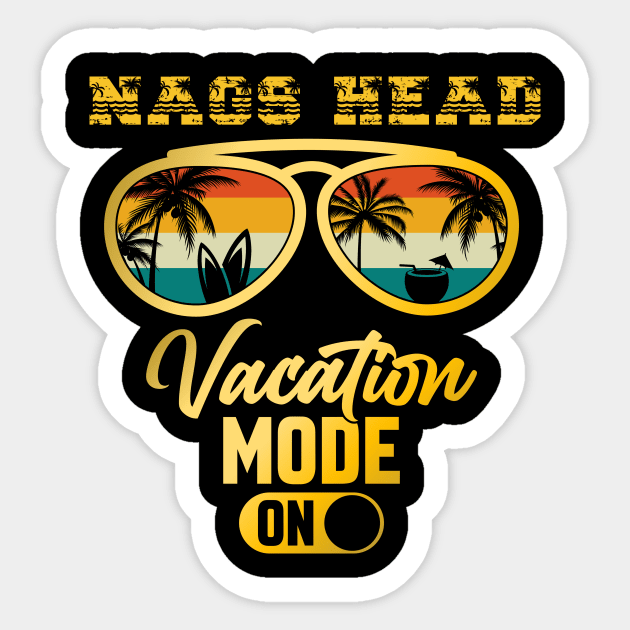 Nags Head USA Summer Vacation Sticker by ArtDesignDE